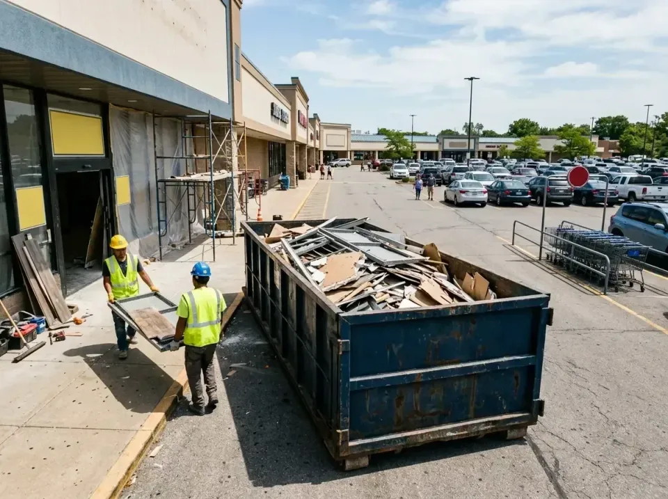 retail-store-renovation-debris-003 — frequently asked questions, Roll-off Dumpster Rentals in Caldwell, ID